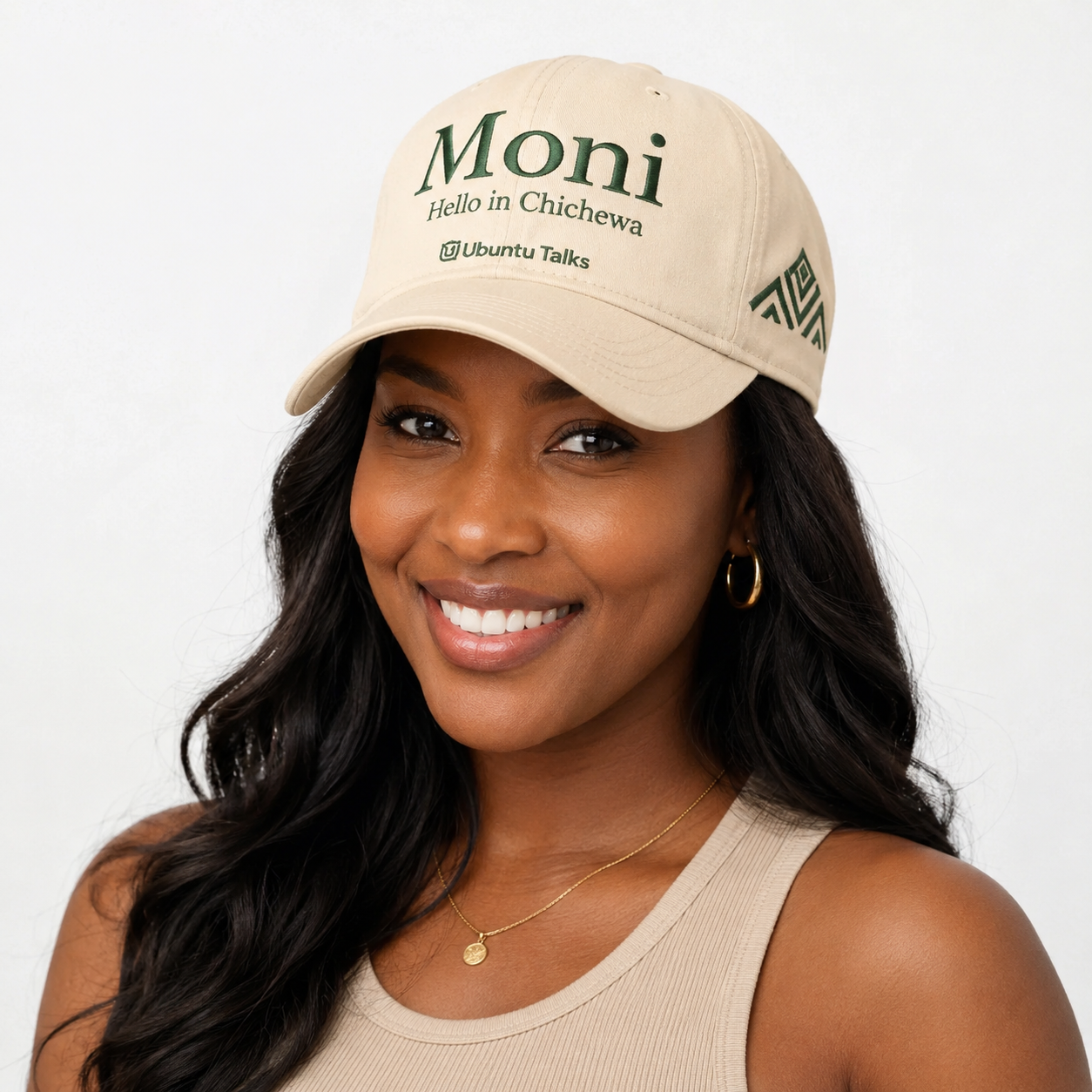 Moni — Chichewa Greeting sports caps