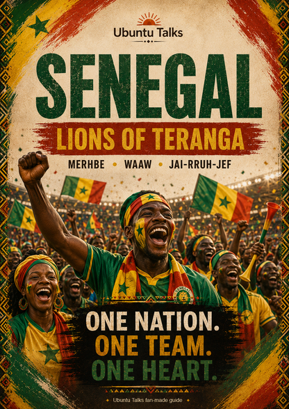 Ubuntu Talks World Cup Fan Pack hero poster — ubuntu-talks-world-cup-senegal-wolof-fan-pack